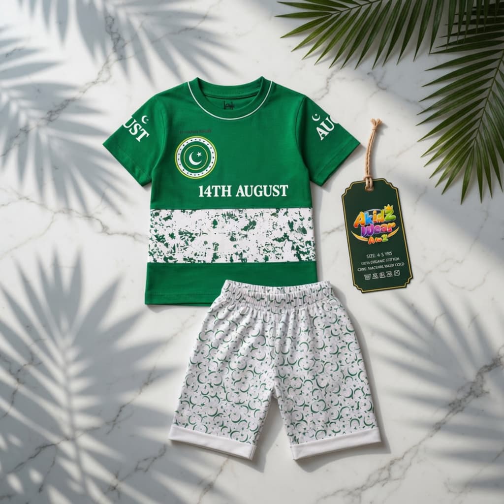 14 August Independence Suit for Kids | AkidZ Wear 14 August collection Pakistan