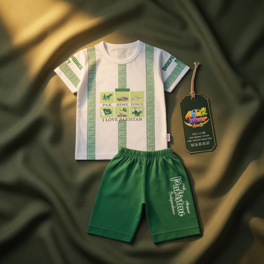 Army Force Special Suit for Kids – 14 August | AkidZ Wear 14 August collection Pakistan