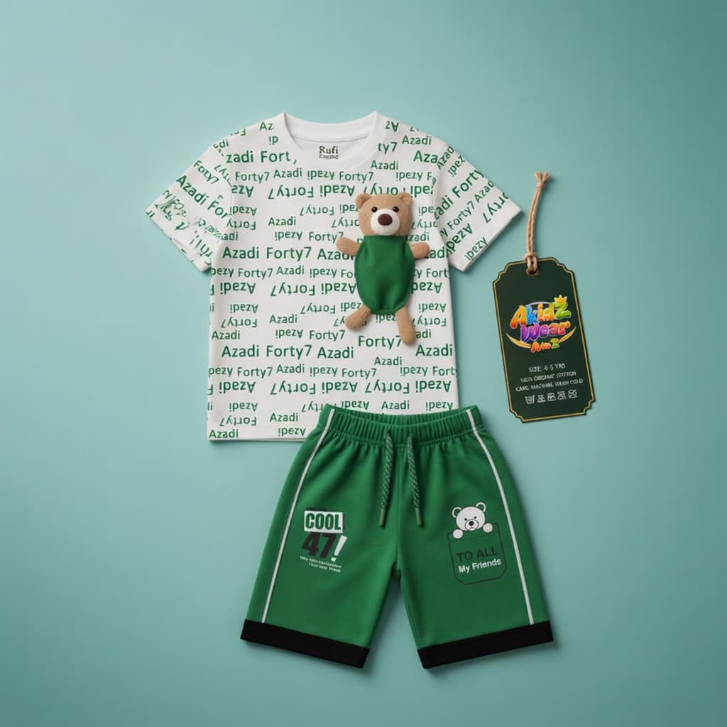 Azadi 1947 Traditional Suit for Kids – 14 August | AkidZ Wear 14 August collection Pakistan