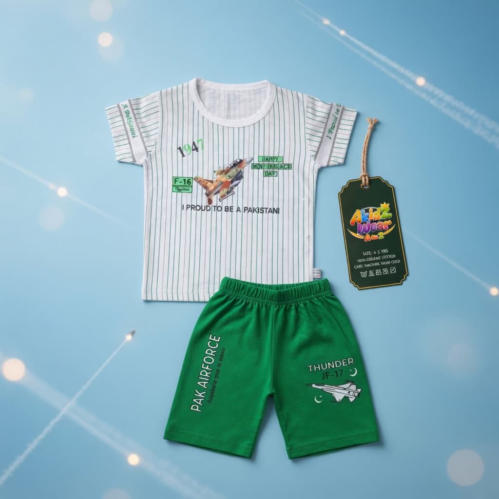 F16 Jet Independence Suit for Kids – 14 August | AkidZ Wear 14 August collection Pakistan
