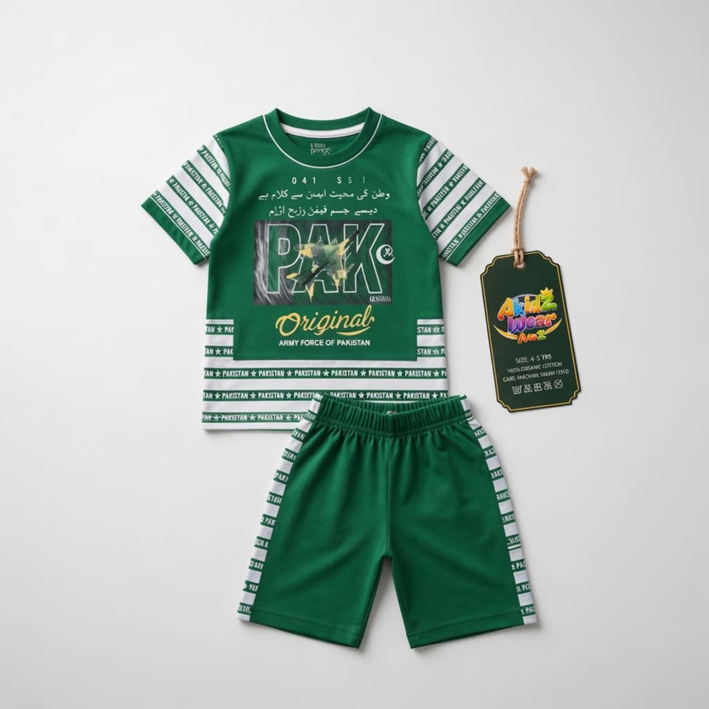 Pakistan Original Cotton Suit for Kids – 14 August | AkidZ Wear 14 August collection Pakistan